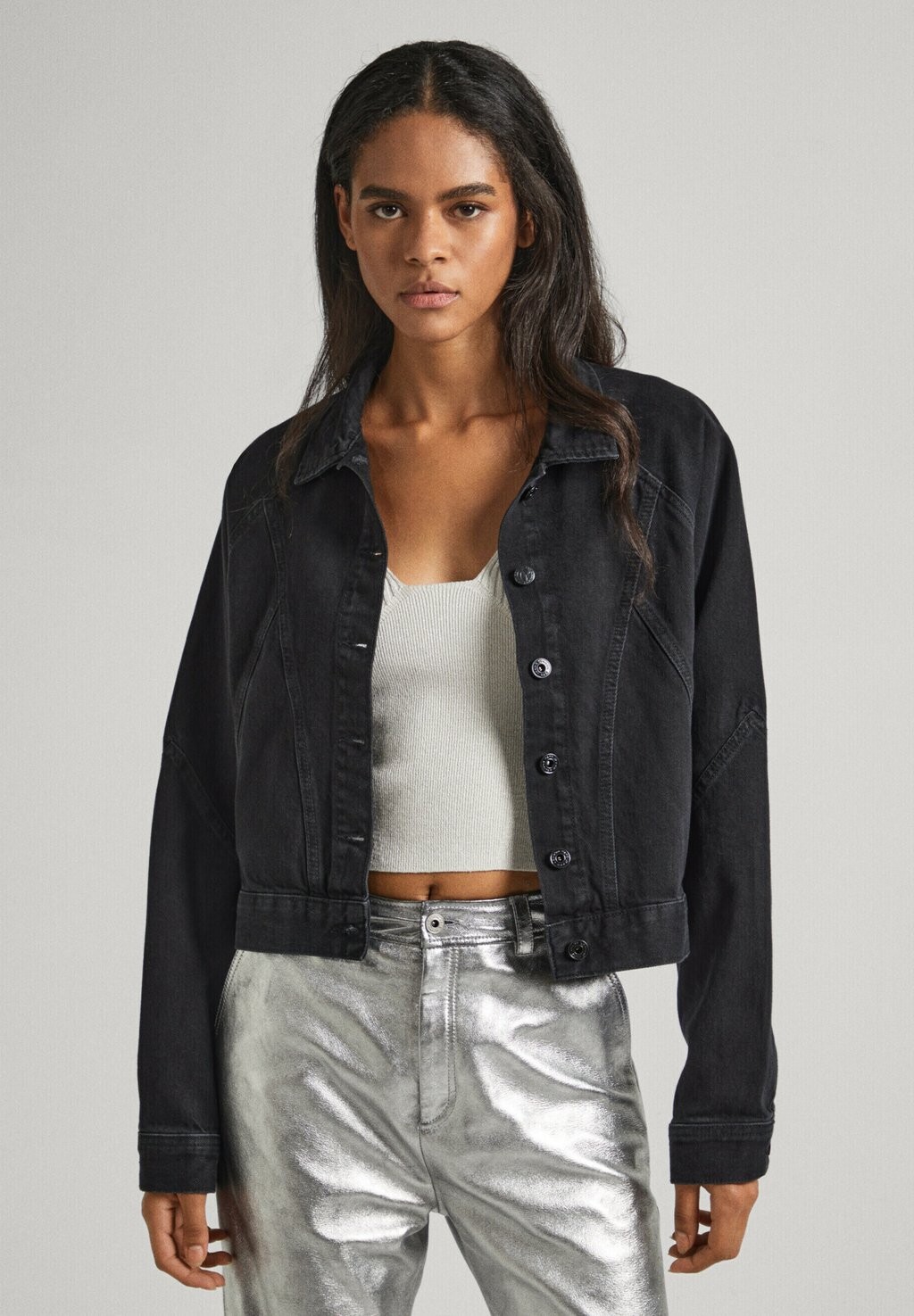 

Джинсовая куртка FOXY DECO Pepe Jeans, синий деним