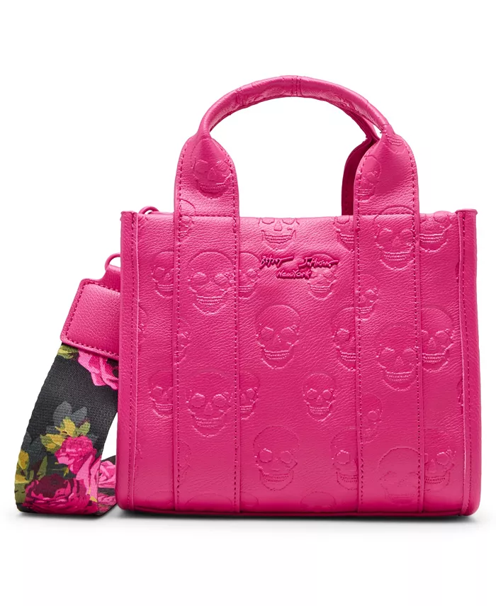 

Сумка-тоут Skullicious Small Betsey Johnson, розовый