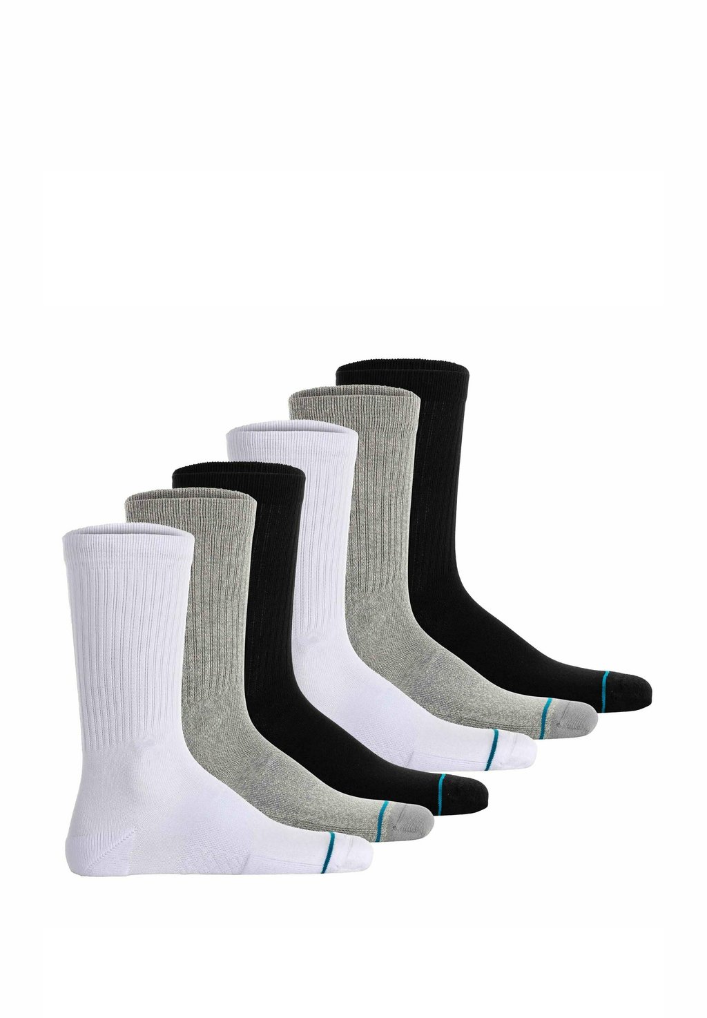 

Носки UNISEX 6ER PACK - ICON LOGO BASIC CREW ICON Stance, белый
