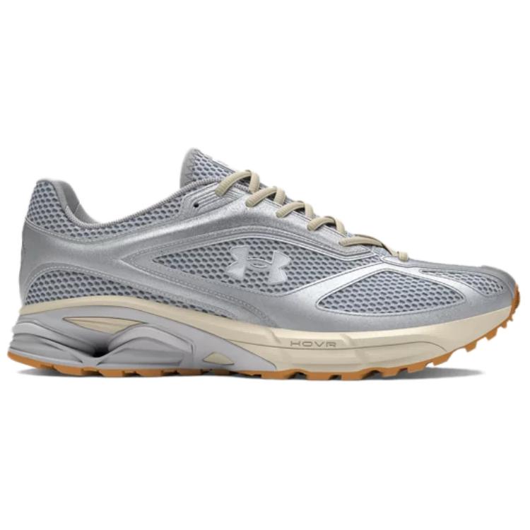 Under Armour Apparition Abrasion Resistant низкие повседневные кроссовки для бега Unisex Silver — фото 4