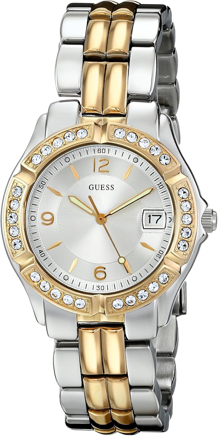 

Часы-браслет Guess с позолоченным покрытием, Two Tone/Silver Tone/Silver Tone, Позолоченный, Часы-браслет Guess с позолоченным покрытием, Two Tone/Silver Tone/Silver Tone