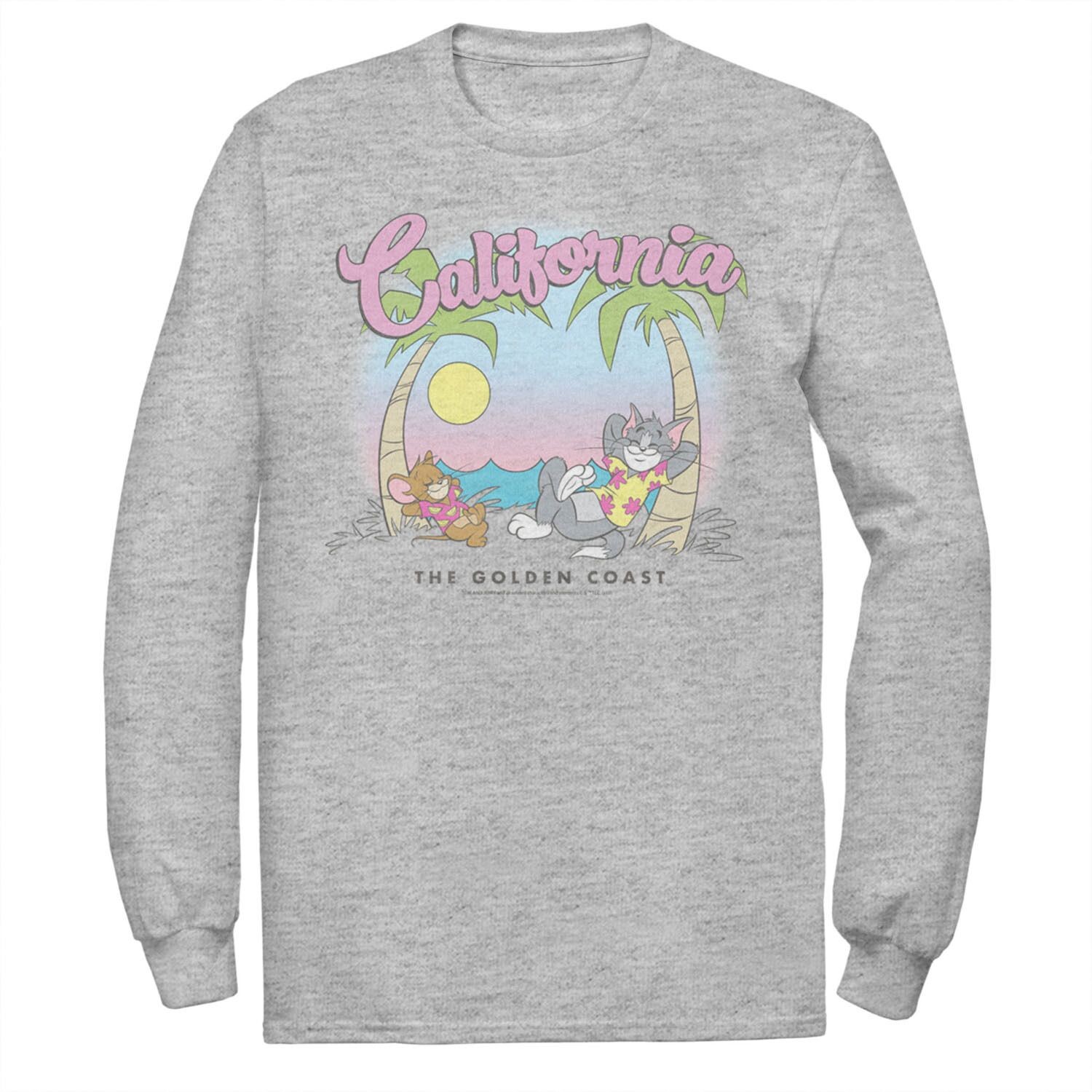 

Мужская футболка Tom & Jerry California Golden Coast Licensed Character