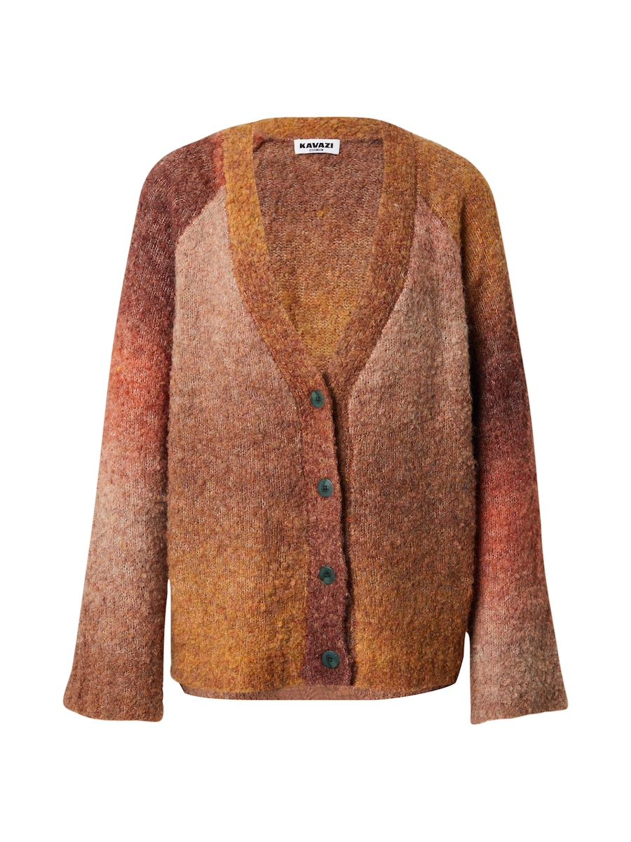 

Вязаный кардиган KAVAZI Hazel, коричневый