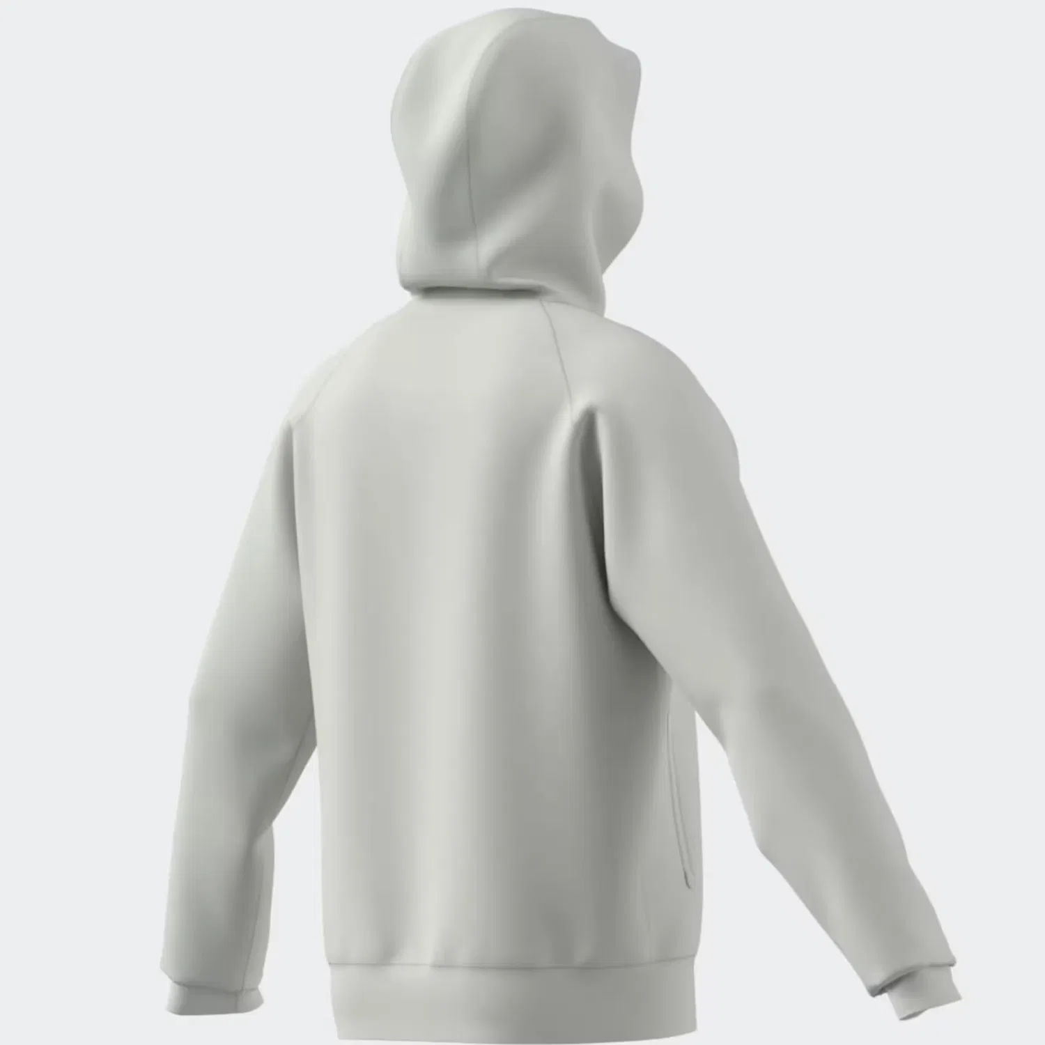 Худи Adidas Originals серого цвета — фото 3