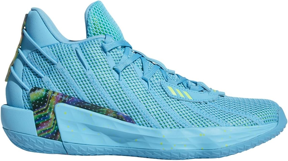 Женские кроссовки Adidas Dame 7, зеленый/розовый