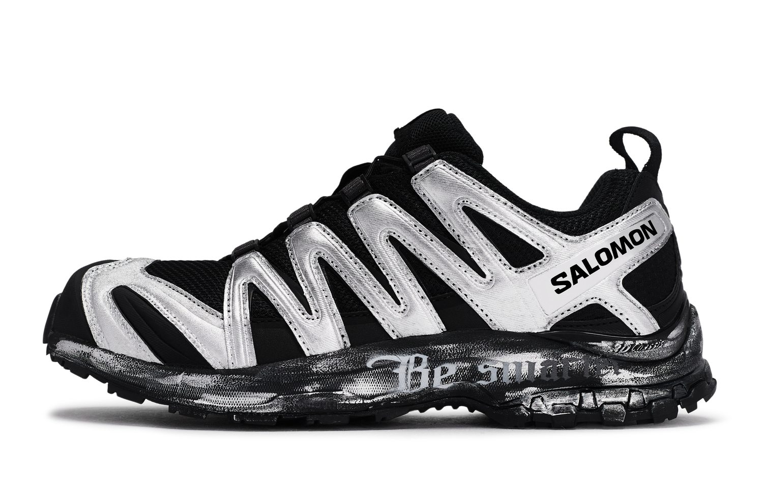 Дышащие кроссовки XA PRO 3D LA YAUTE низкие унисекс Black Silver SALOMON, черный серебряный — фото 3