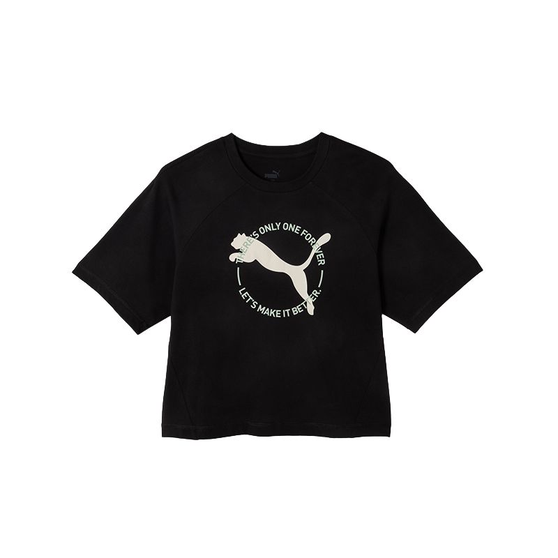 

Футболка женская черная PUMA