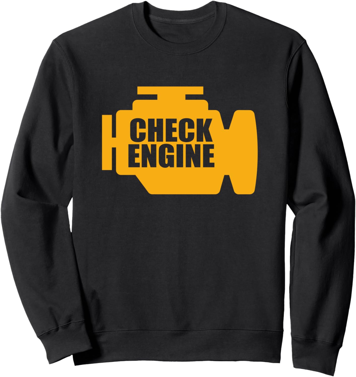 

Толстовка с надписью «Check Engine», черная Miftees Mechanic Tees, Черный, Толстовка с надписью «Check Engine», черная Miftees Mechanic Tees