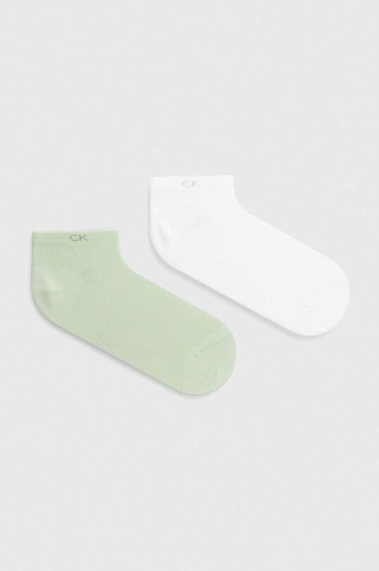 

Носки (2 пары) Calvin Klein, зеленый