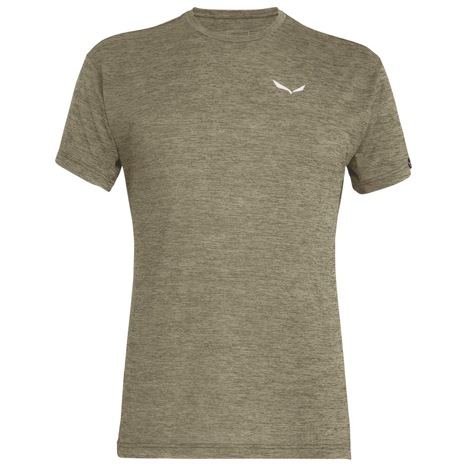 

Футболка Salewa Puez Melange Dry S/S Tee, цвет Dark Olive Melange