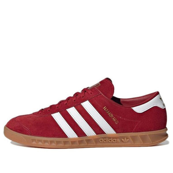 

Кроссовки adidas originals Terrace Series Hamburg 'Red White', красный