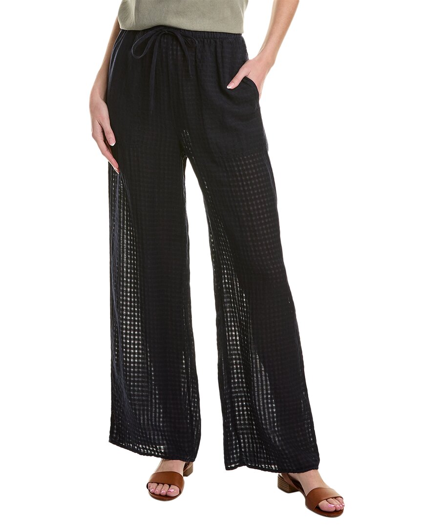

Пляжные брюки Bella Dahl Wide Leg с карманами из льна, зеленый