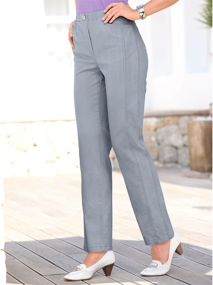 

WITT WEIDEN Серые джинсы без шнурков