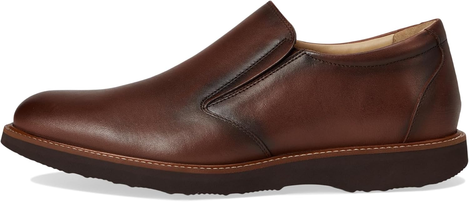 Мужские лоферы Samuel Hubbard Frequent Traveler, Cognac Leather — фото 4