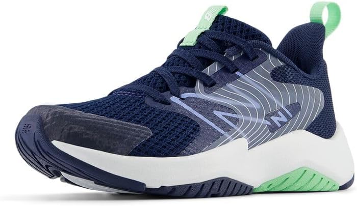 

Детские кроссовки New Balance Rave Run V2 на шнуровке (унисекс), Nb Navy/Electric Sky/Sweetgrass