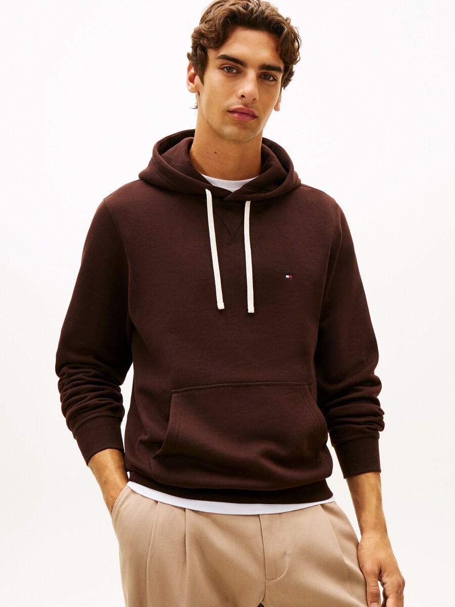 Толстовка TOMMY HILFIGER ESS SEASONAL, каштаново-коричневый — фото 3