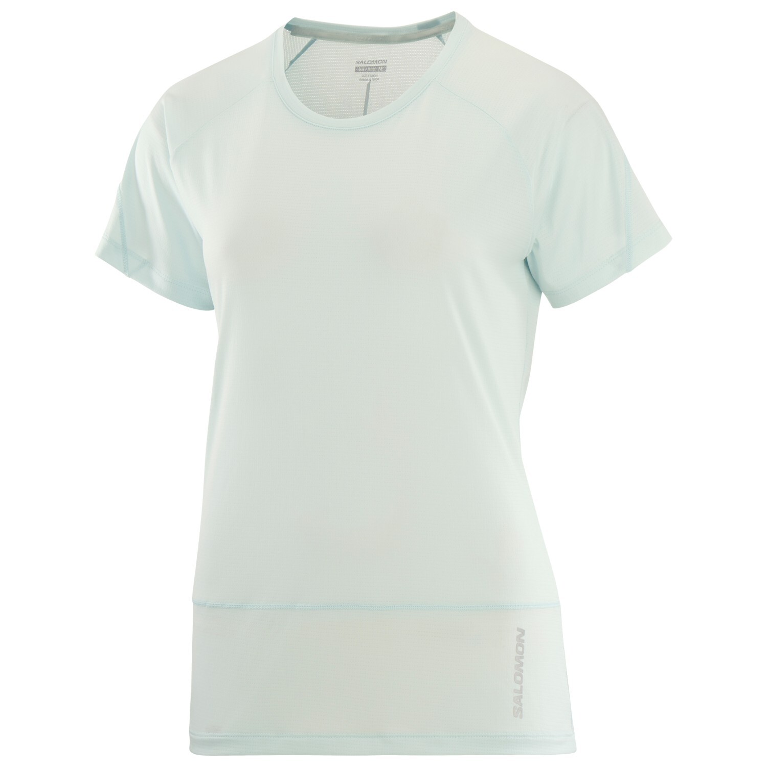 

Футболка для бега Salomon Cross Run S/S Tee, цвет Misty Blue