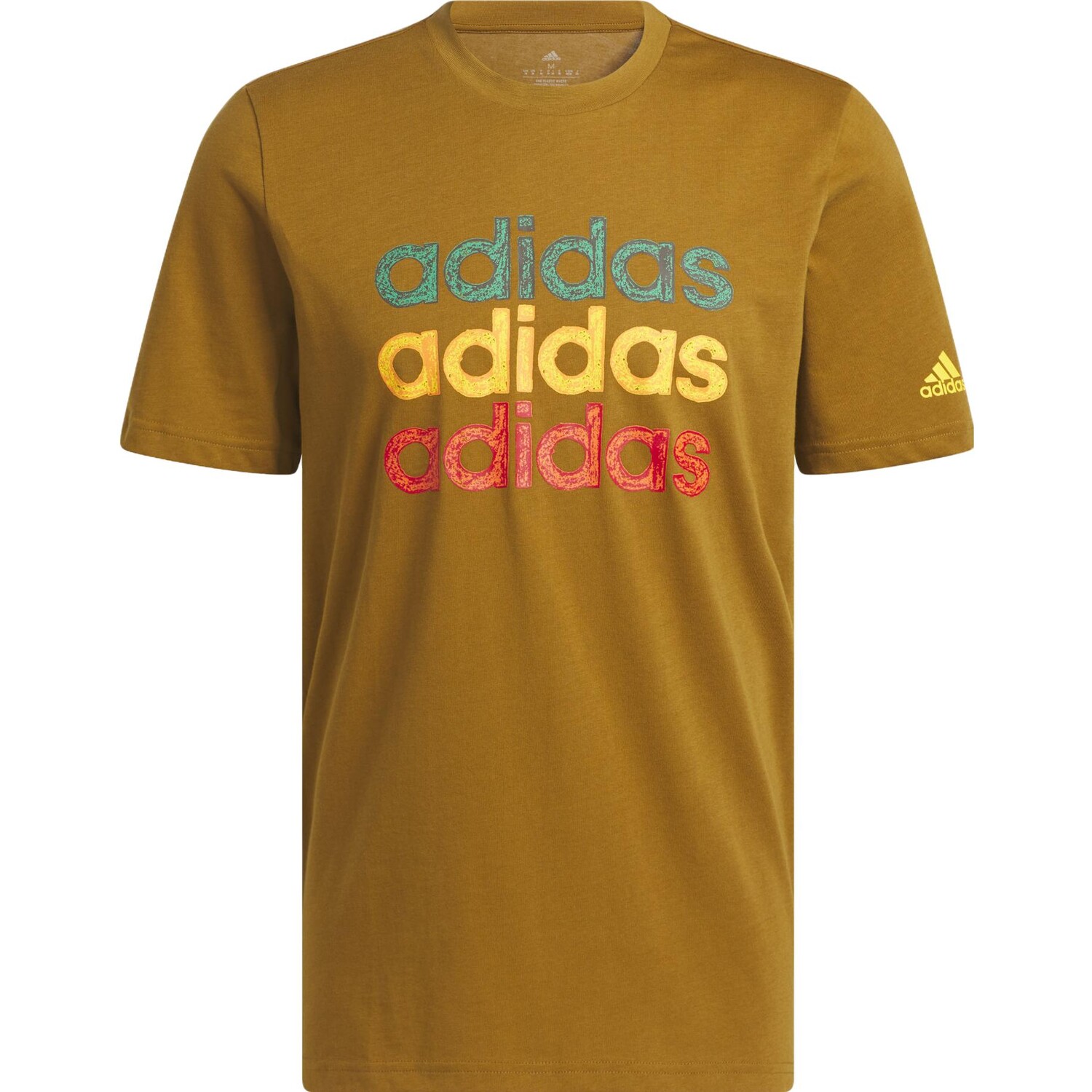 

Футболка мужская Кофе Adidas, цвет Coffee