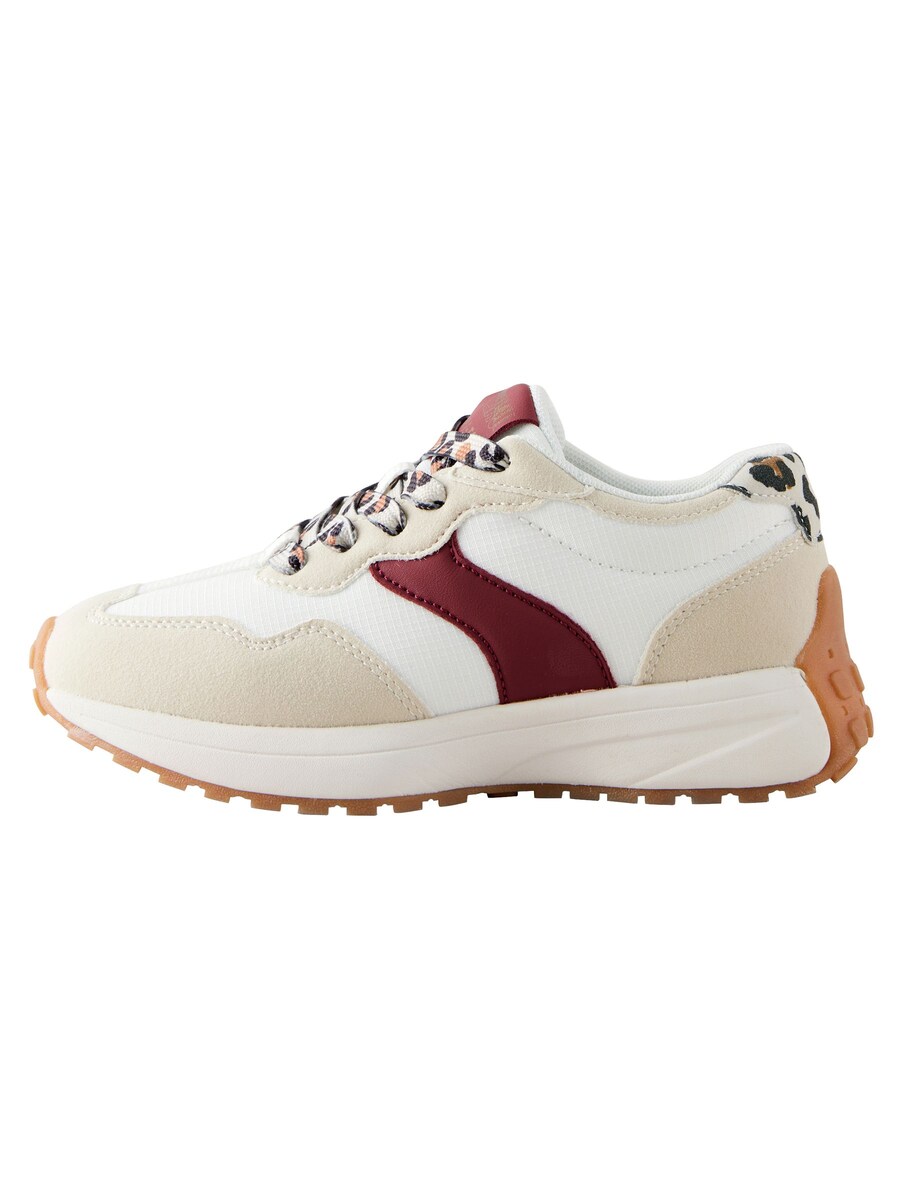 

Кроссовки Next, цвет Beige/Cream/Wine red