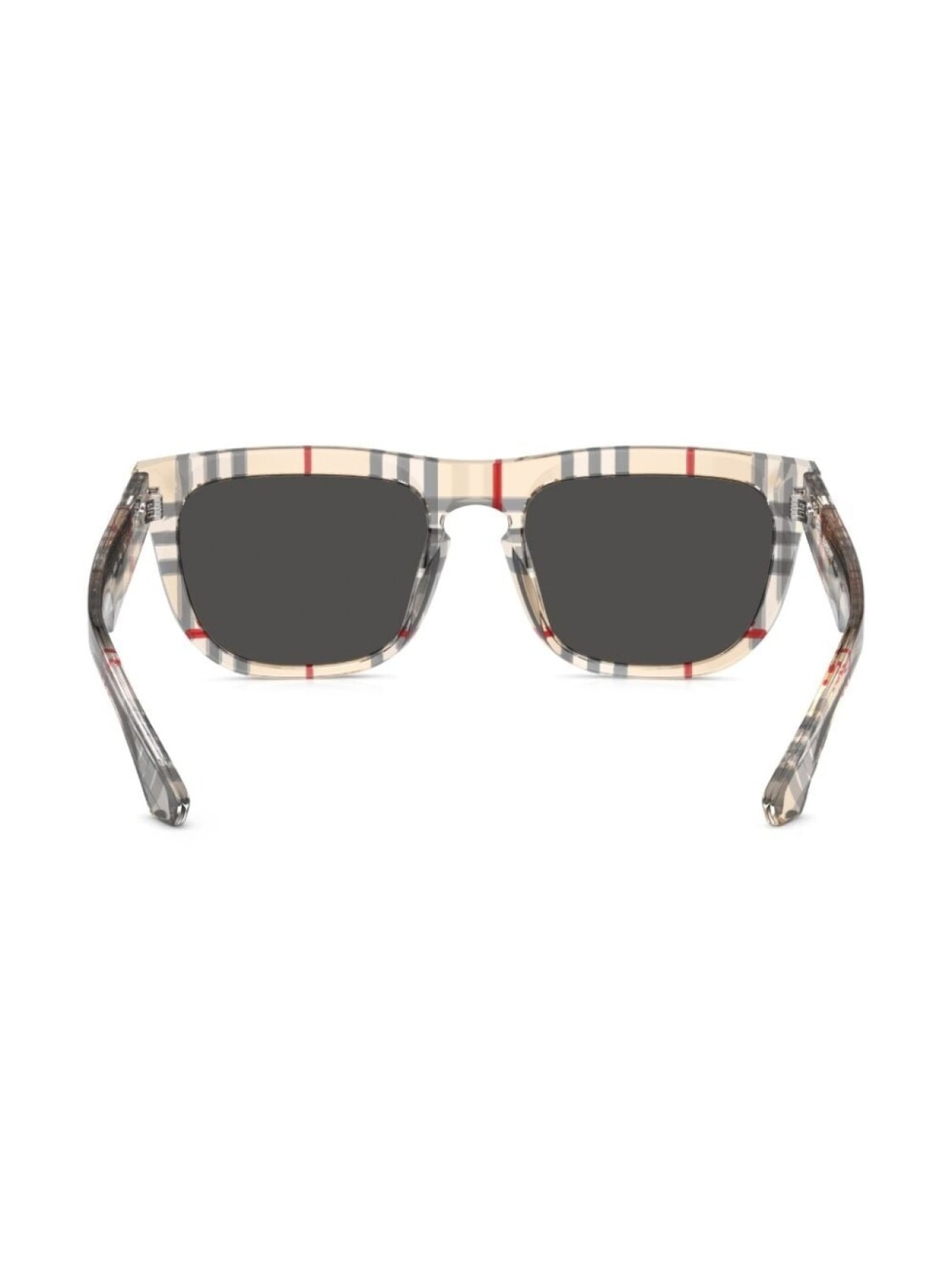 Burberry Eyewear солнцезащитные очки в клетку Vintage Check, нейтральный цвет — фото 4