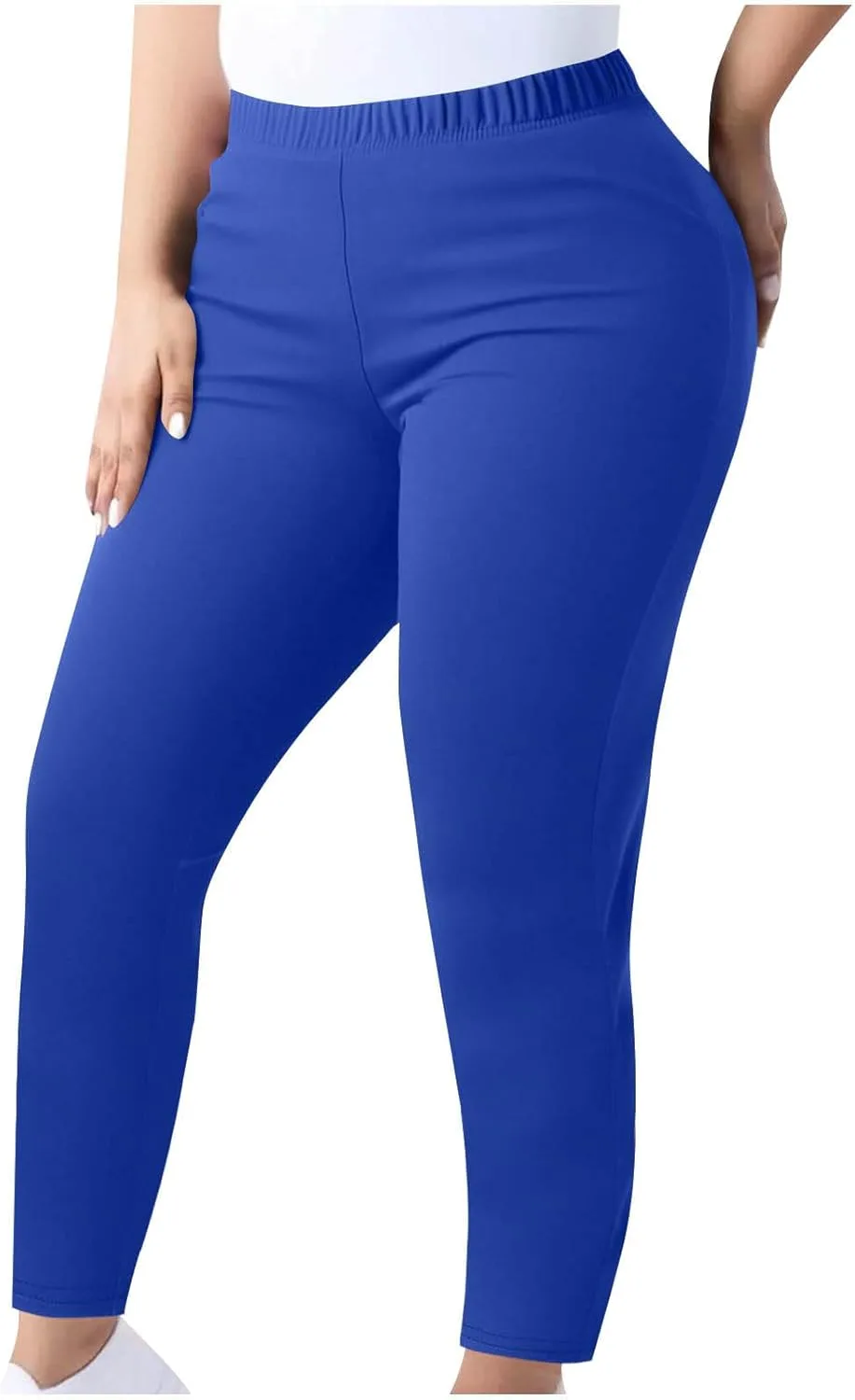 

Женские капри плюс сайз с эластичной талией