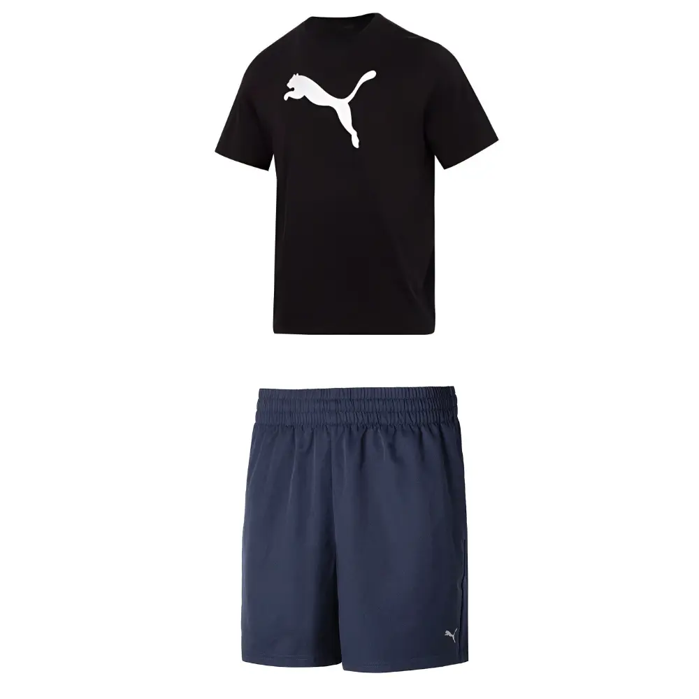 

Повседневная спортивная одежда для мужчин, черный и синий Puma, синий