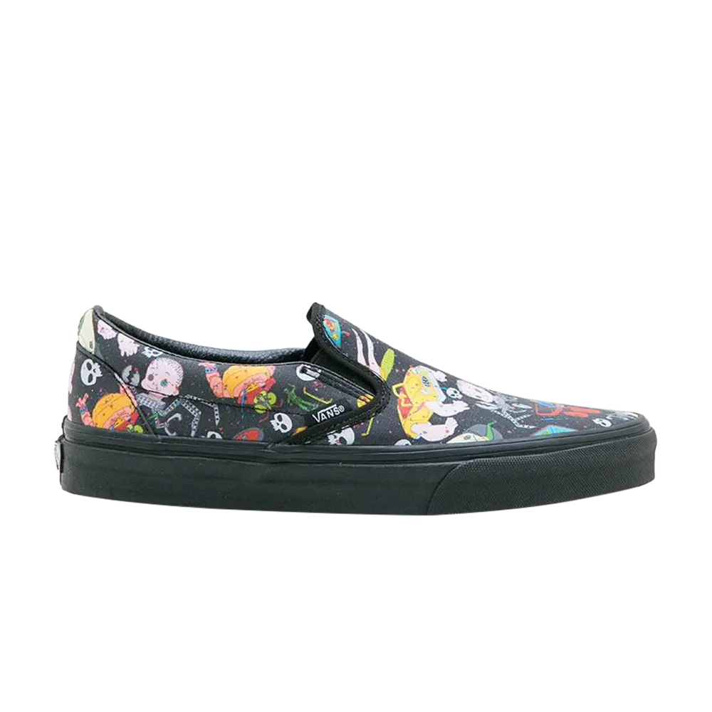 

История игрушек x Классические слипоны Vans, черный