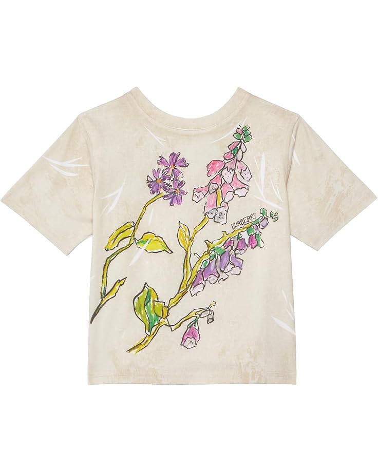 

Толстовка Burberry Kids Cedar Foxglove T-Shirt, цвет Calico IP Pattern