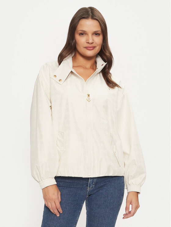 

Переходная куртка стандартного кроя Guess, белый