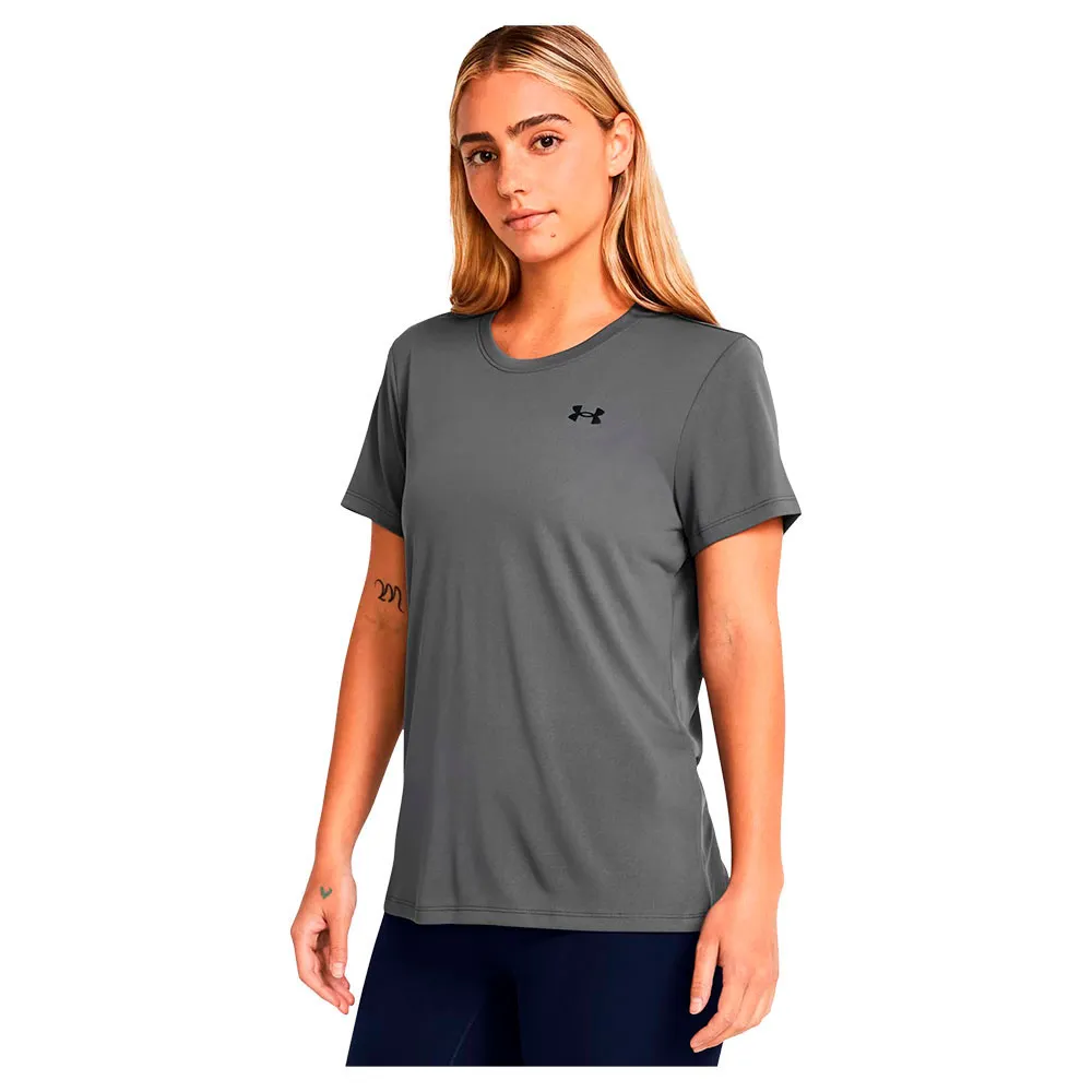 

Футболка с коротким рукавом спортивная Under Armour Tech Solid SSC, серый