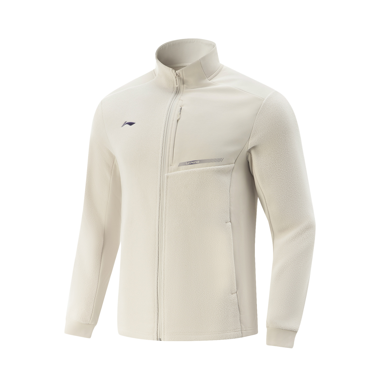 

LINING Куртка для настольного тенниса унисекс гравий бело-серый, Gravel White Gray