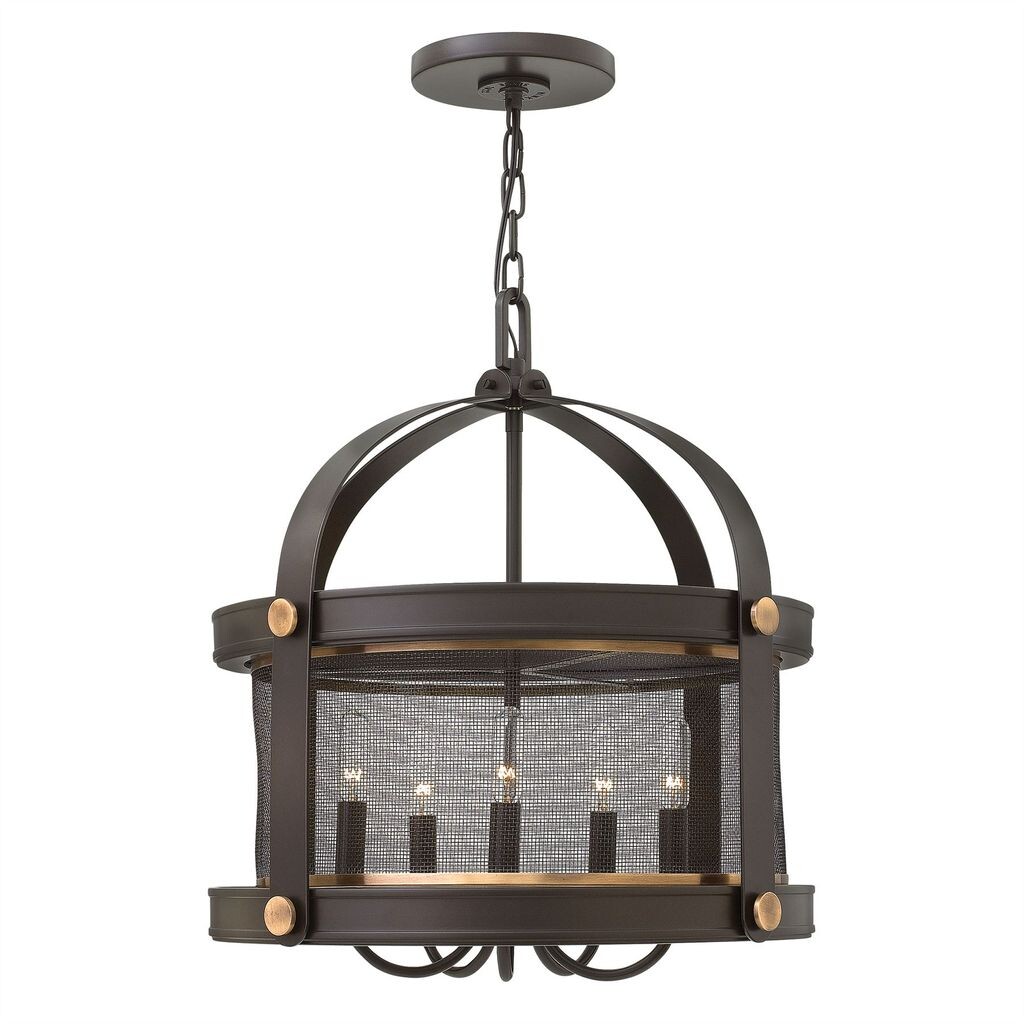 

Подвеска Holden, бронзовый конский каштан, 5 лампочек Elstead Lighting, черный
