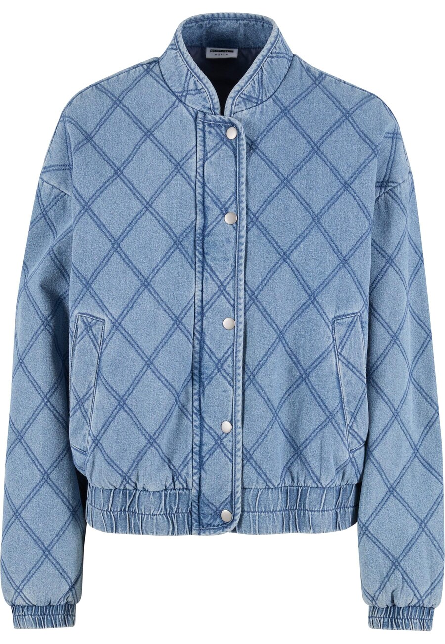 

Куртка межсезонная Noisy may NMClaire Quilt, Blue Denim/Light Blue