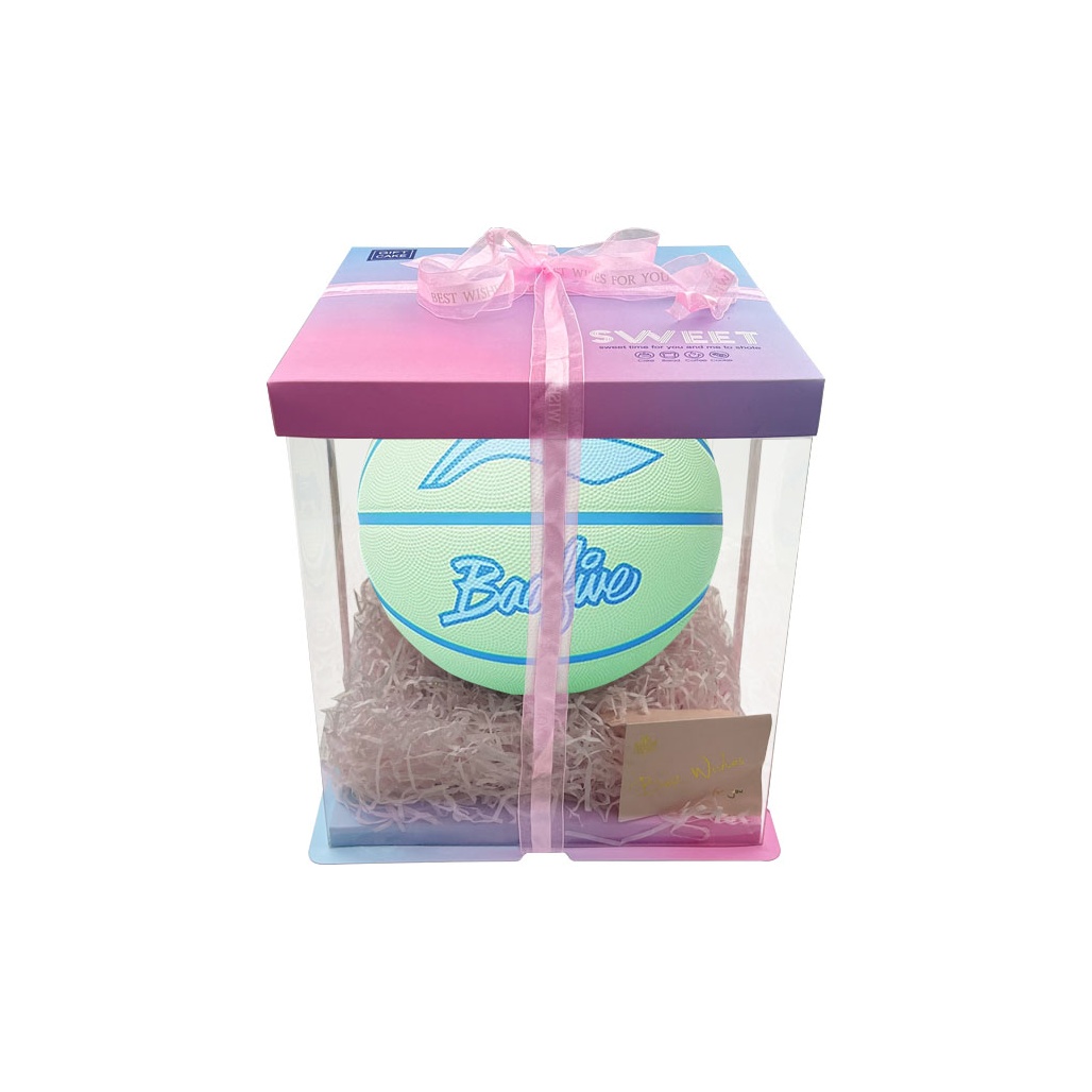 

LINING Резиновый баскетбольный мяч green No. 5, No. 7 тренировочный unisex