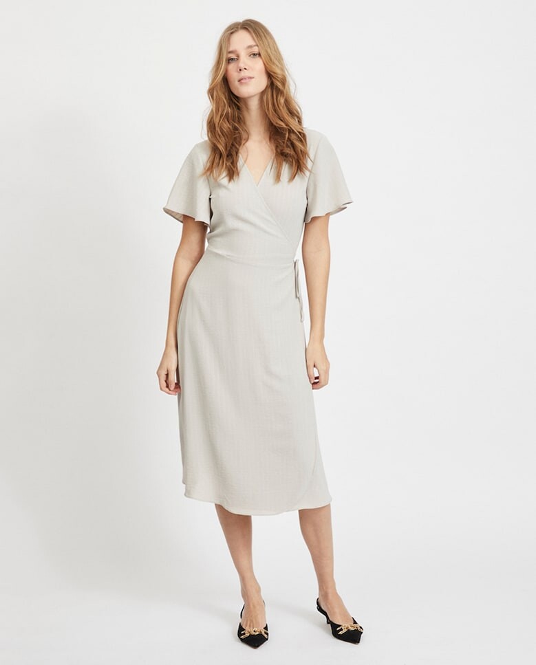 

Платье миди с запахом Vila