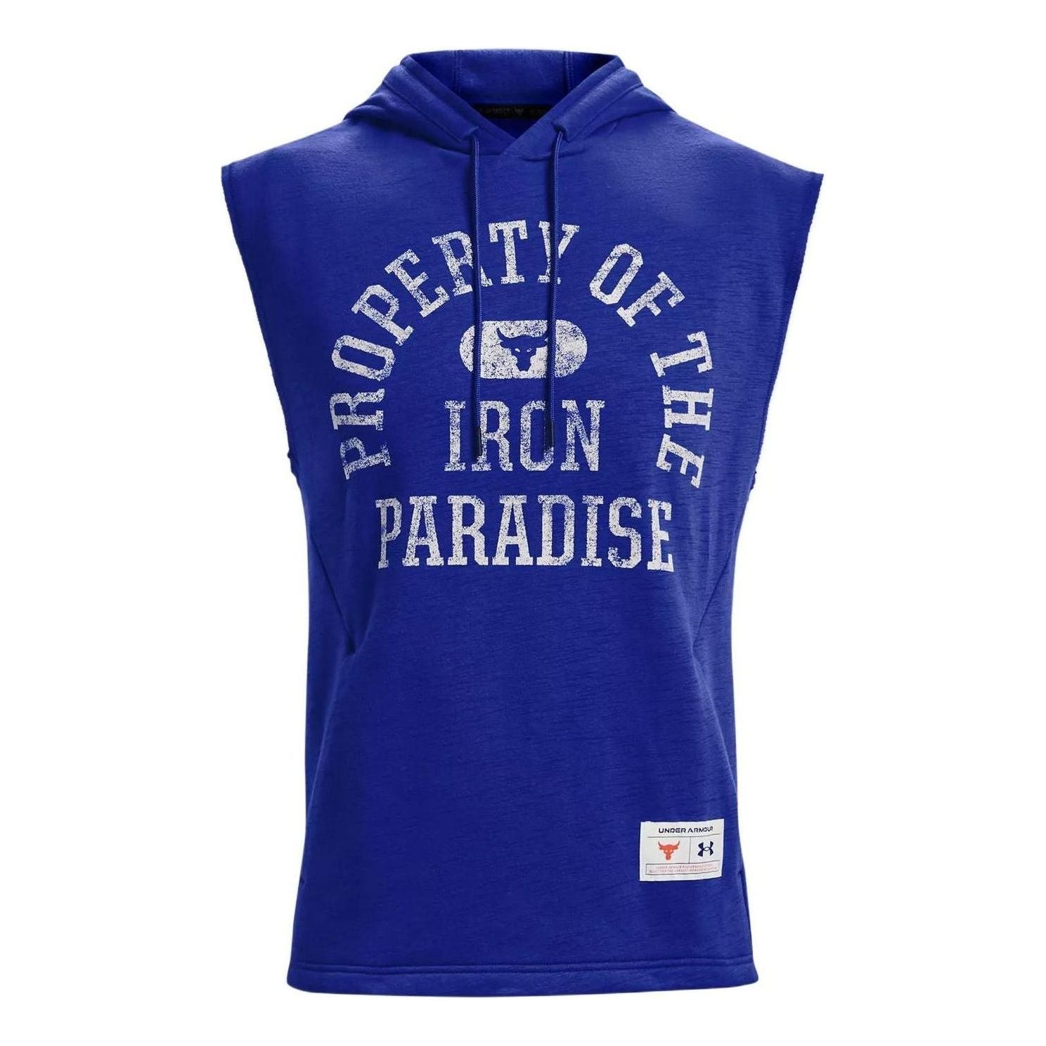 

Худи Under Armour Project Rock Sleeveless Hoodie 'Blue' 1367034-400, синий