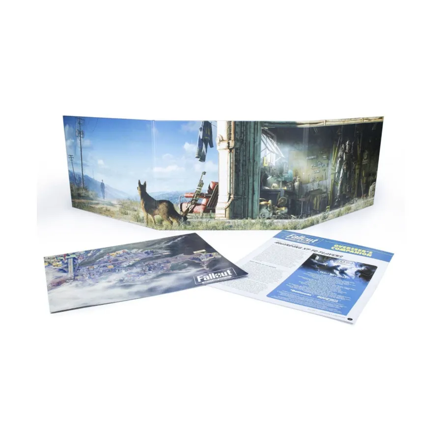 

Fallout Wasteland Warfare - GM Screen, Fallout Wasteland Warfare Role Playing Games, твердый переплет