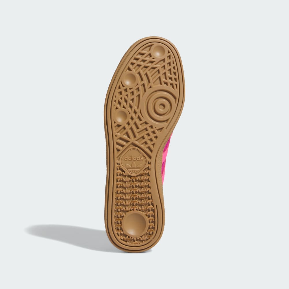 Кроссовки Adidas Handball Spezial Shoes, цвет Semi Lucid Fuchsia/Lucid Pink/Gold Metallic — фото 3