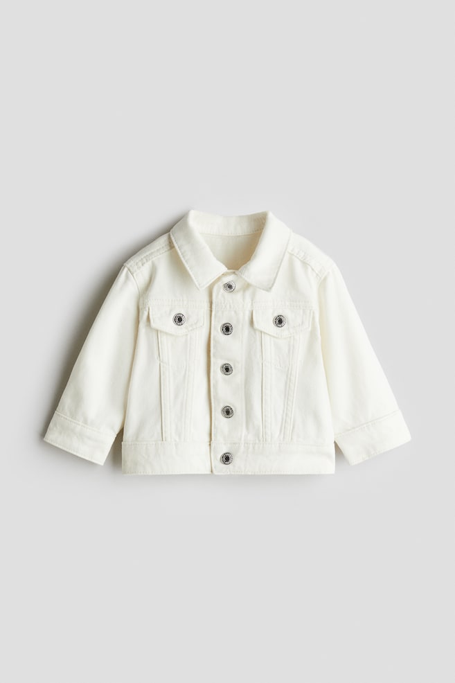 

Джинсовая куртка H&M, белый