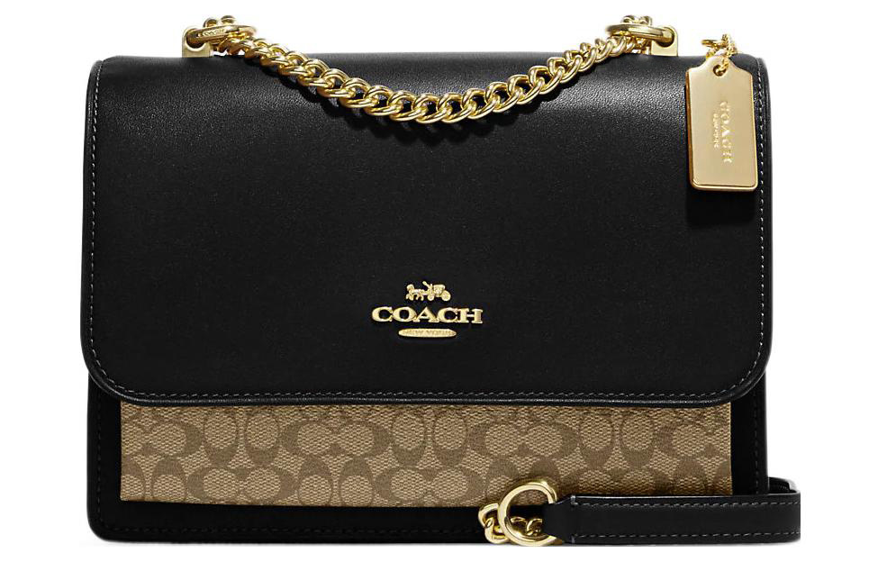 

COACH Кожаная сумка через плечо малого размера