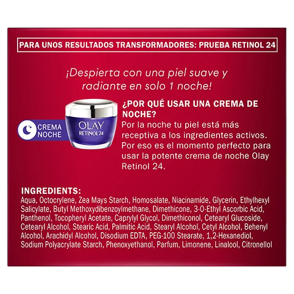 Крем для лица SPF30 OLAY Увлажняющий с витамином С Crema Día Vitamin C + — фото 2