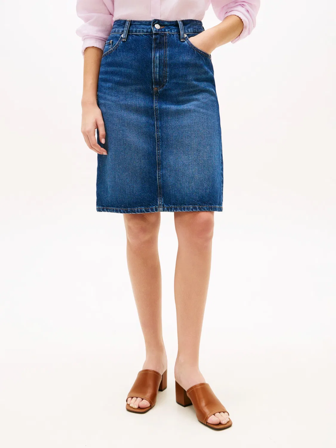 Юбка 'NEW DOREEN' Tommy Hilfiger, Blue Denim — фото 2
