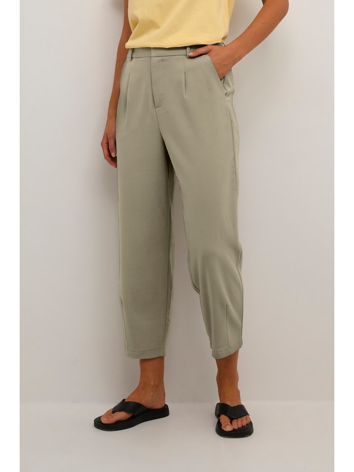 

Тканевые брюки Kaffe, хаки