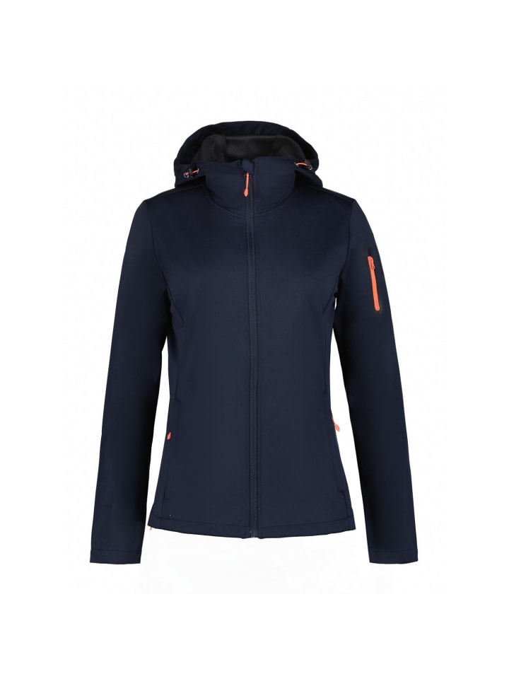 

Куртка софтшелл Icepeak Softshelljacke mit Kapuze Bridgewater, синий