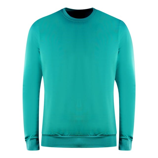 

Бирюзовый свитер с круглым вырезом Golf Tech Lyle & Scott, зеленый