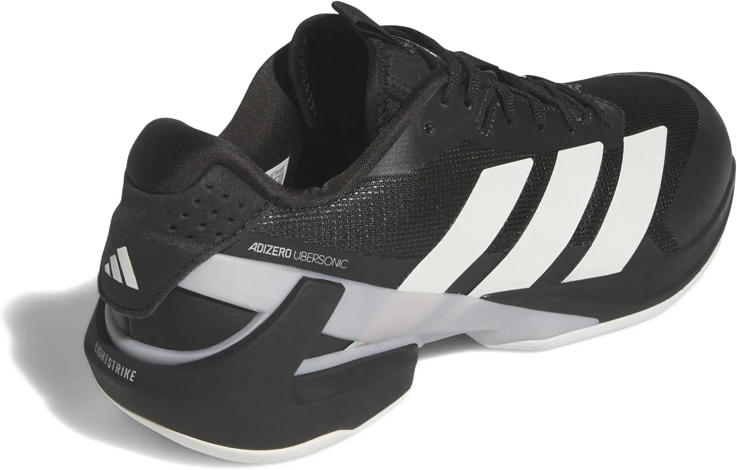 Кроссовки теннисные adidas Adizero Ubersonic 5, Black/Zero Metallic/Silver Metallic — фото 2