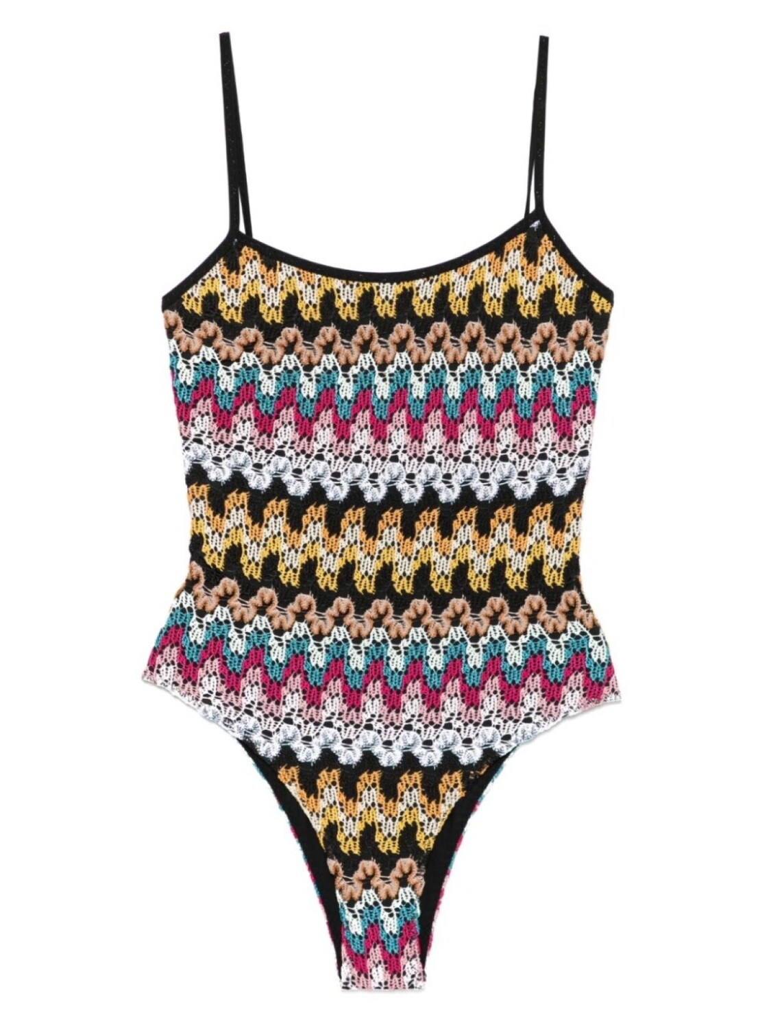 

Купальник крючком Missoni, черный