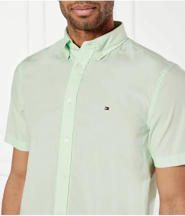 Футболка Flex Regular fit Tommy Hilfiger, зеленый — фото 4