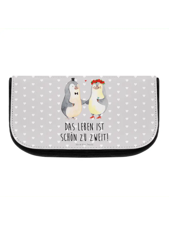 

Косметичка Mr. & Mrs. Panda, серый пастельный