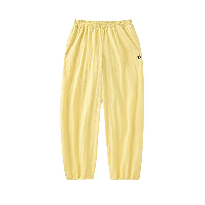 

FILA Хаiley SS25 повседневные брюки Unisex Yellow